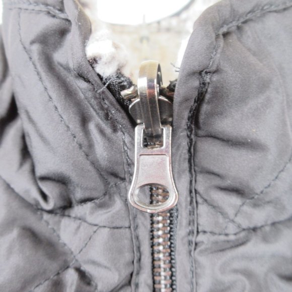 Harper Heritage Reversible Sherpa Lined Vest Size S Gray Zippered - Picture 5 of 10